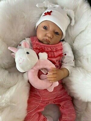 בובות משחק לילדים  CHERISH DOLLS NEW REBORN DOLL BABY POPPY FAKE BABIES REALISTIC 22" NEWBORN GIRL