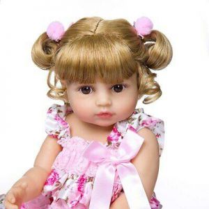 55cm Doll Reborn Toddler Girl Baby Full Body Silicone Vinyl Kids Waterproof Toys