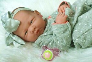 בובות משחק לילדים  בובות תינוק  Preemie Berenguer La Newborn Doll + Extras Accessories Lifelike Alive Pacifier
